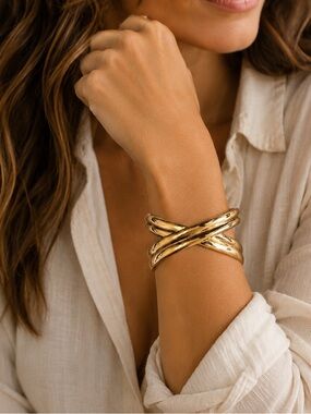 Vintage Gold Cuff